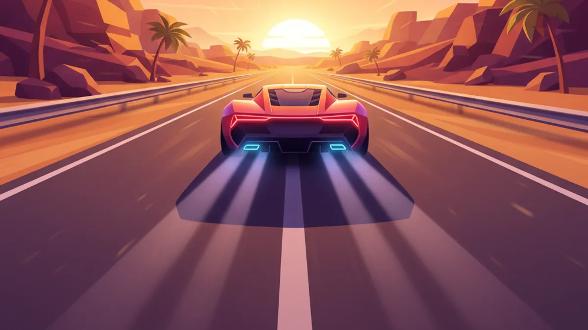 Neon Driftline